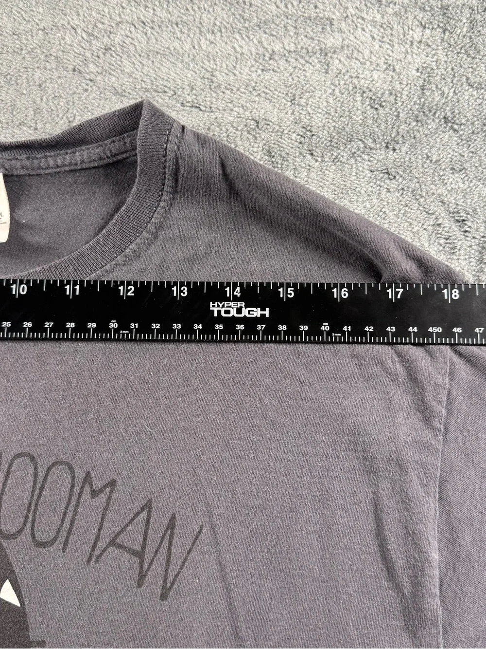 Fruit of The Loom Look Im A Hooman Dur Dur Dur Cat Graphic Gray Women’s Size M